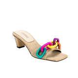 Catena Natural & Rainbow Sandal