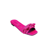Catena Fuchsia Flat Sandal