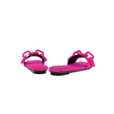 Catena Fuchsia Flat Sandal