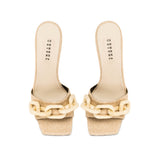 Catena Natural High-Heel Sandal