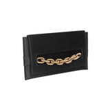 Catena Black Envelope Clutch