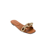 Catena Camello Flat Sandal