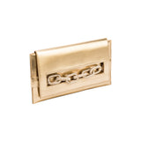 Catena Gold Envelope Clutch