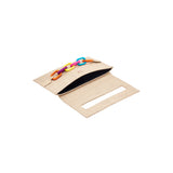 Catena Natural & Rainbow Envelope Clutch