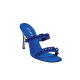 Catena Notte Sapphire High-Heel Two Straps Sandal