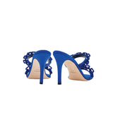 Catena Notte Sapphire High-Heel Two Straps Sandal