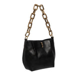 Catena Black Small Shoulder Pouch