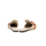 Delphine Natural Flat Sliperette
