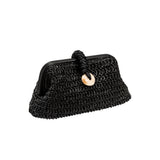 Delphine Black Pouch Bag