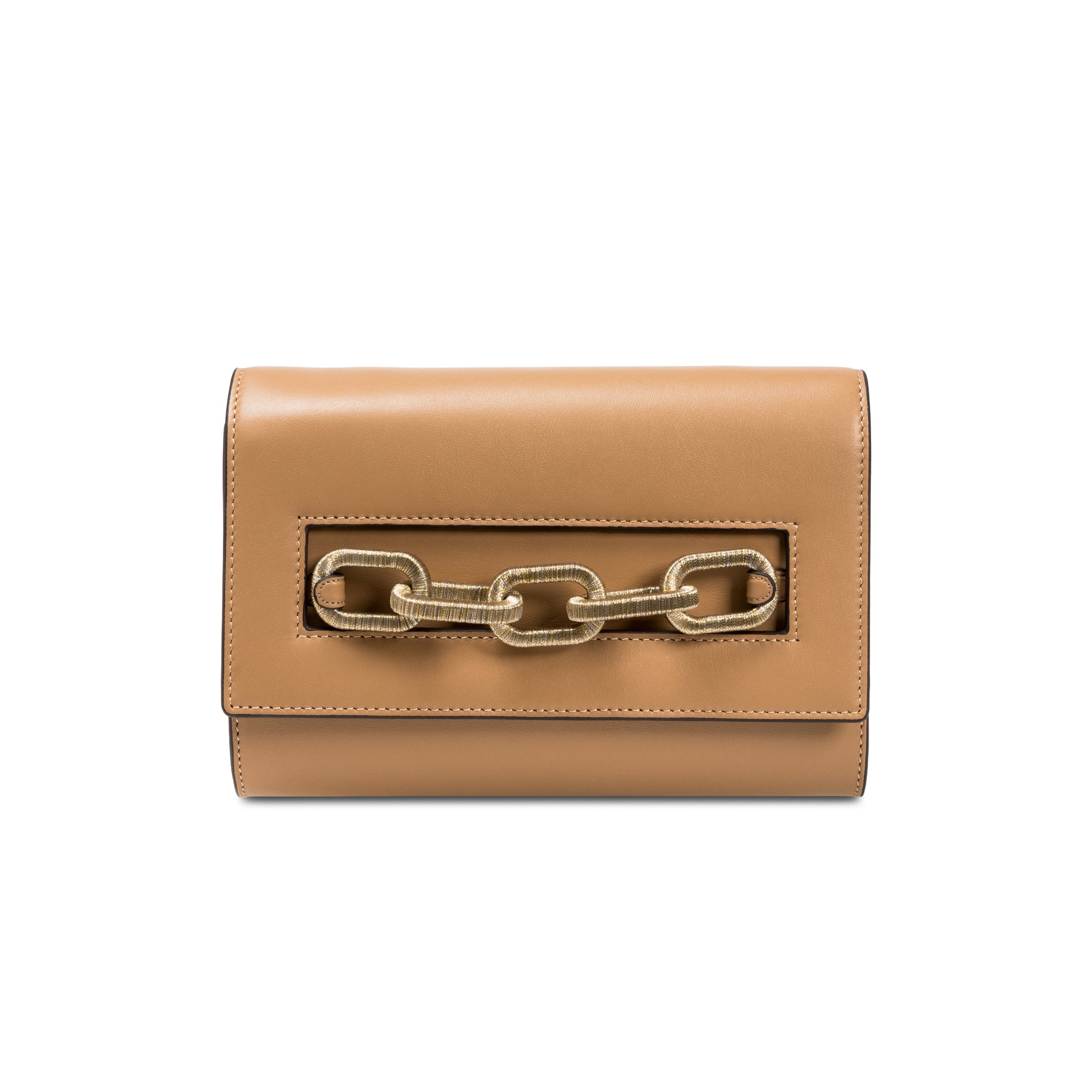 Catena Cappucino Day to Night Bag featuring luxurious Italian leather and unique top closure.