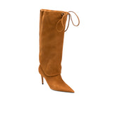 Catena Notte Camello High-Heel Knee Boot