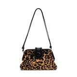 Hedera Leopard Pouch Bag