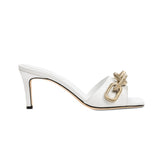 Catena Off-White High-Heel Sandal