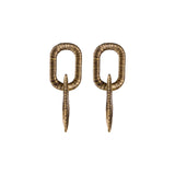 Catena Antique Gold Earing