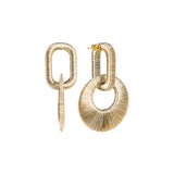 Catena Gold Silver Earing