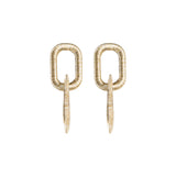 Catena Gold Silver Earing