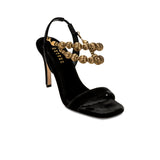 Lyra Black High-Heel Sandal