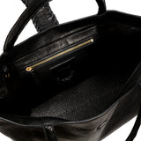 Hedera Medium Black Tote Bag