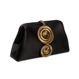 Lia Black Pouch Bag