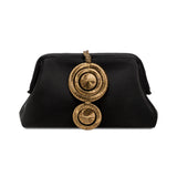 Lia Black Pouch Bag