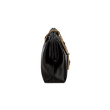 Lia Black Pouch Bag