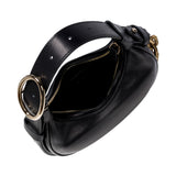 Catena Mini Black Hobo Bag