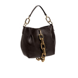 Catena Small Dark Brown Shoulder Pouch