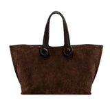 Hedera Large Dark Brown  Tote Bag