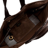 Hedera Large Dark Brown  Tote Bag