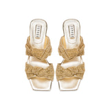 Rhea Gold 2 Knot Sandal