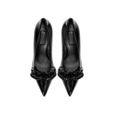 Catena Patent Black High-Heel Pump