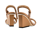 Kibele Latte Asymmetrical Sandal