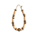 Natural & Antique Gold Totem Necklace