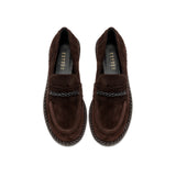 Hedera Dark Brown Moccasin