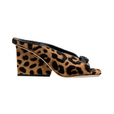 Catena Leopard Wedge Mule Sandal