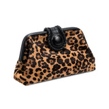 Hedera Leopard Pouch Bag