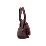 Hedera Burgundy Small Bassotto Bag