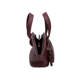 Hedera Burgundy Small Bassotto Bag