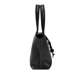 Boho Chic Small Black Tote Bag