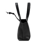 Boho Chic Small Black Tote Bag
