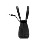 Boho Chic Small Black Tote Bag