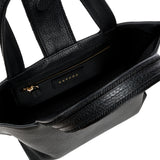 Boho Chic Small Black Tote Bag
