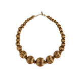 Lyra Antique Gold Necklace
