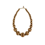 Lyra Antique Gold Necklace