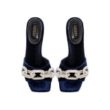 Catena Sapphire & Glam High-Heel Sandal