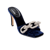 Catena Sapphire & Glam High-Heel Sandal