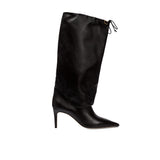 Catena Notte Black High-Heel Knee Boot