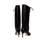 Catena Notte Black High-Heel Knee Boot