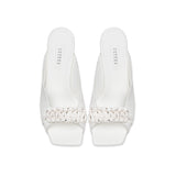 Kibele Off-White High-Heel Sandal
