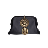 Lia Black Pouch Bag